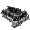 Cylinder head, valve